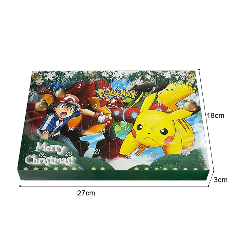 Poke Kerst Adventskalender Mysterieskrin - 24st Figuren