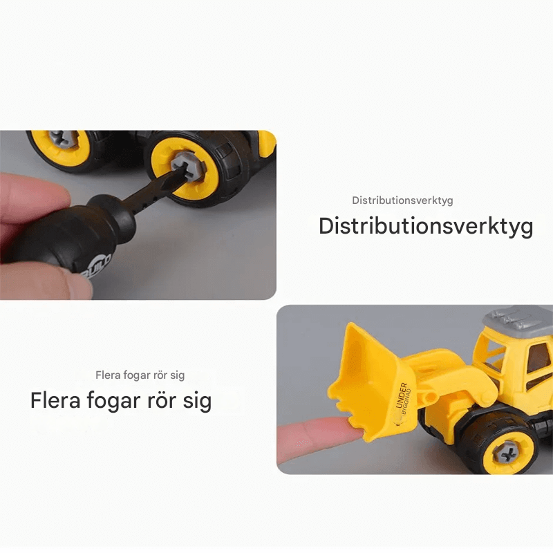 Puzzelsimulatie Graafmachine