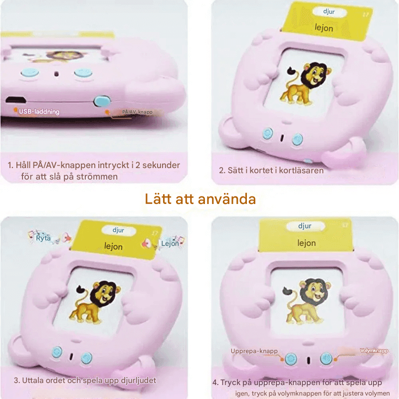 Sprekende kaarten leren