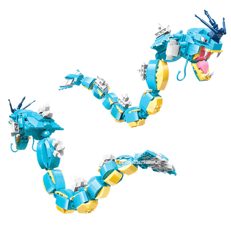 Poke actiefiguren en bouwstenen - Mega Construx