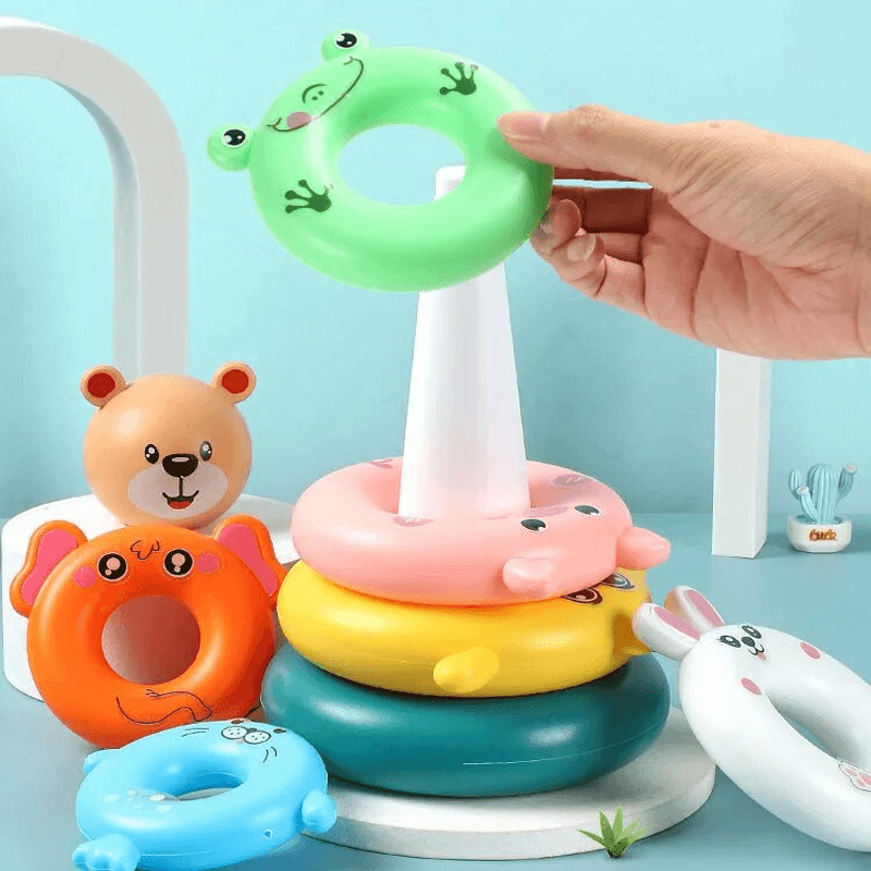 Baby puzzel piramide toren