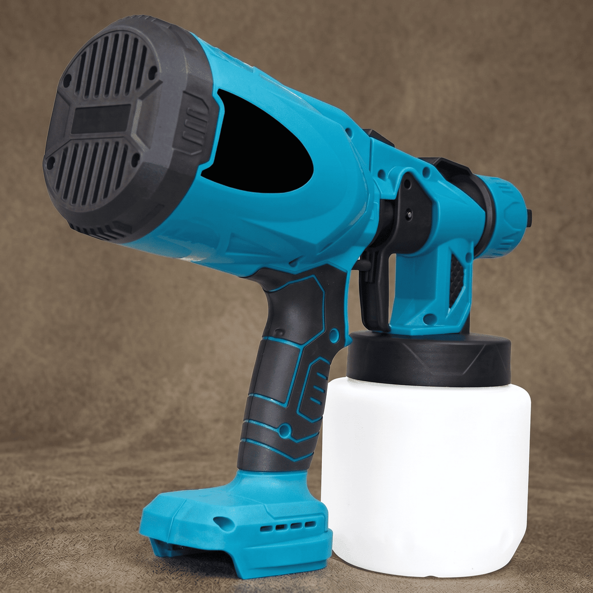BIRGER – Trådlös Elektrisk Färgspruta 800 ml – 3 Sprutmönster för Möbler, Väggar och DIY