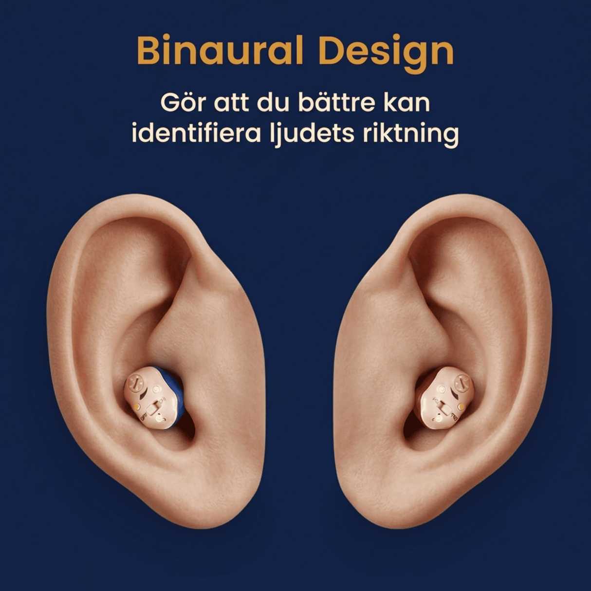 ClearTone - Discrete hoortoestellen - Geavanceerd hoortoestel met ruisonderdrukking