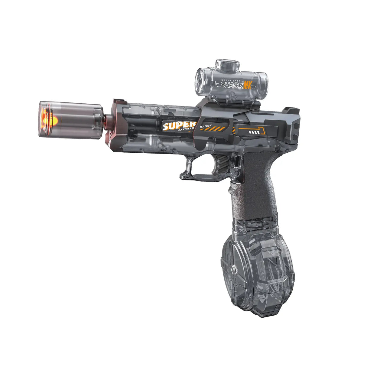 SplashGlow – LED-upplyst Vattenpistol för Spännande Sommarstrider