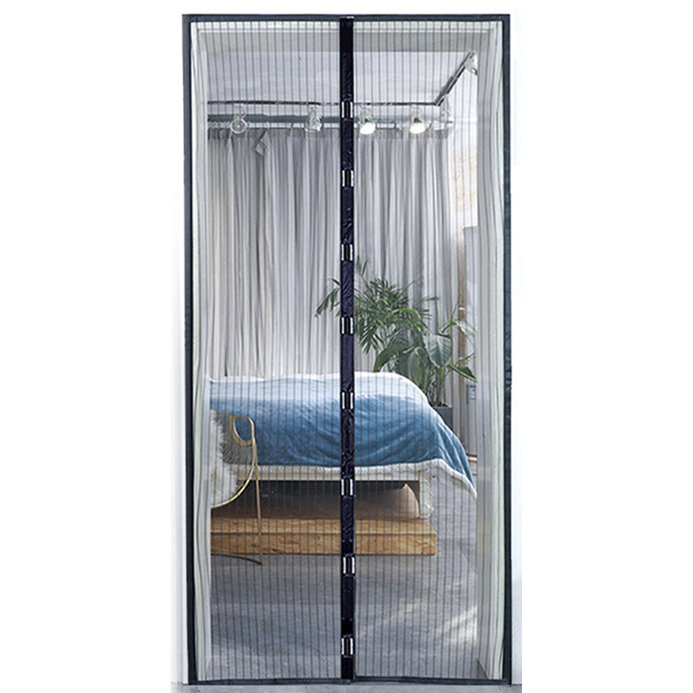 Magnetisch muskietennet voor deur met automatische sluiting | Insectennet met magnetisch slot - Bescherming tegen muggen voor patio, balkon & ingang (Meerdere maten)