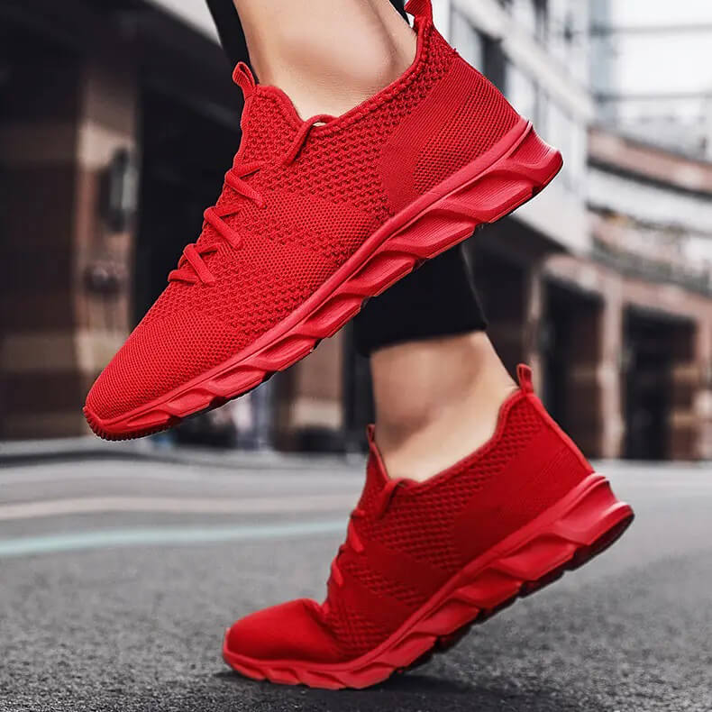 Trendy witte joggingschoenen