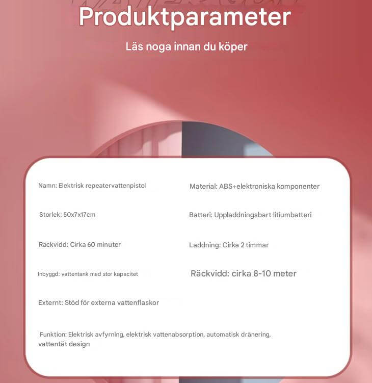 SplashForce - Automatisch waterkanon voor spelen en zomerspelen | Elektrisch aangedreven, groot bereik en veel actie