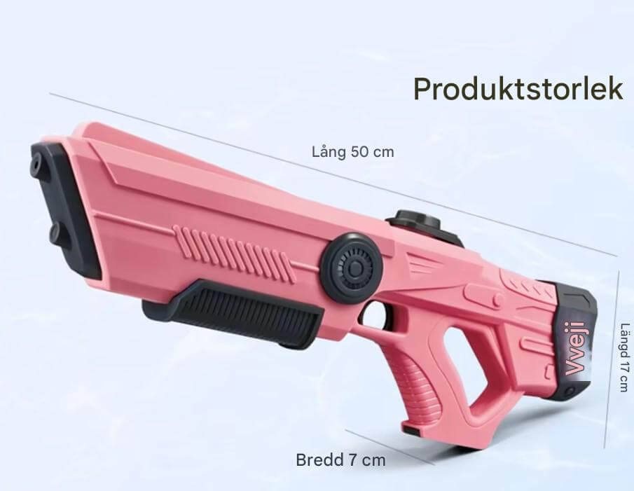 SplashForce - Automatisch waterkanon voor spelen en zomerspelen | Elektrisch aangedreven, groot bereik en veel actie