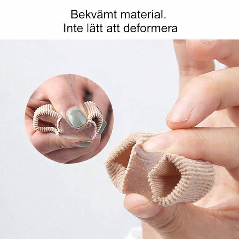 ToeAlign – Silikonbaserad Tåseparator för Fotkomfort, Pedikyr & Vardagsstöd i Skor och Hemma