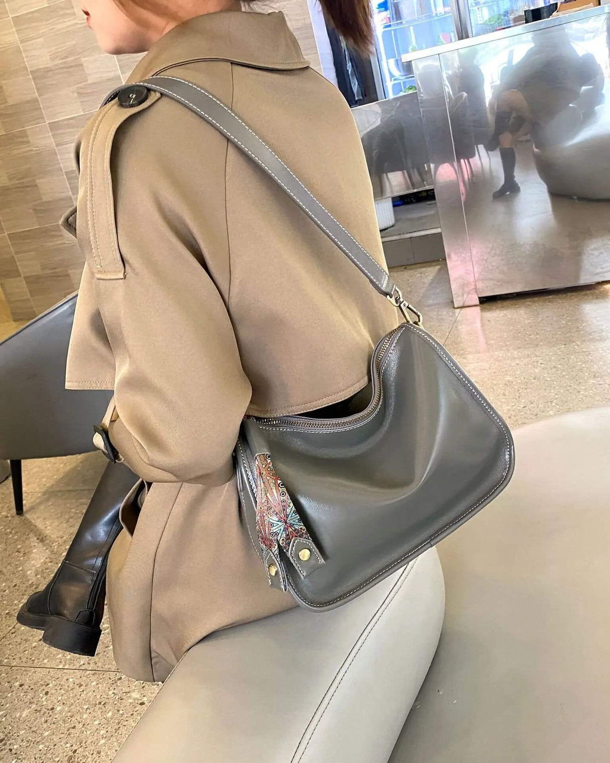 Luxe Leren Tas - Ruime en elegante handtas van echt leer