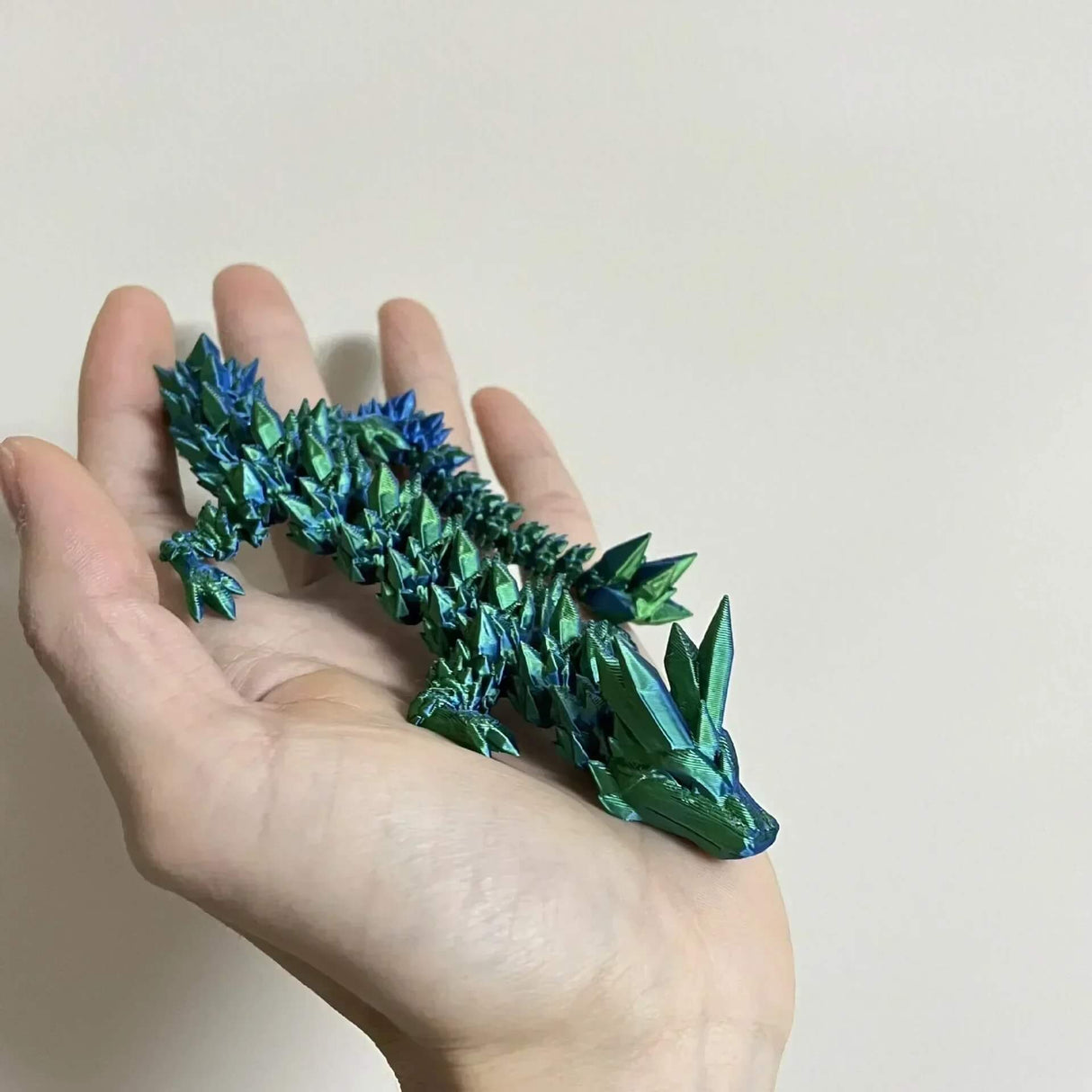 DrakeMorph - Rörlig 3D-printad Drakmodell för Dekor och Fantasi