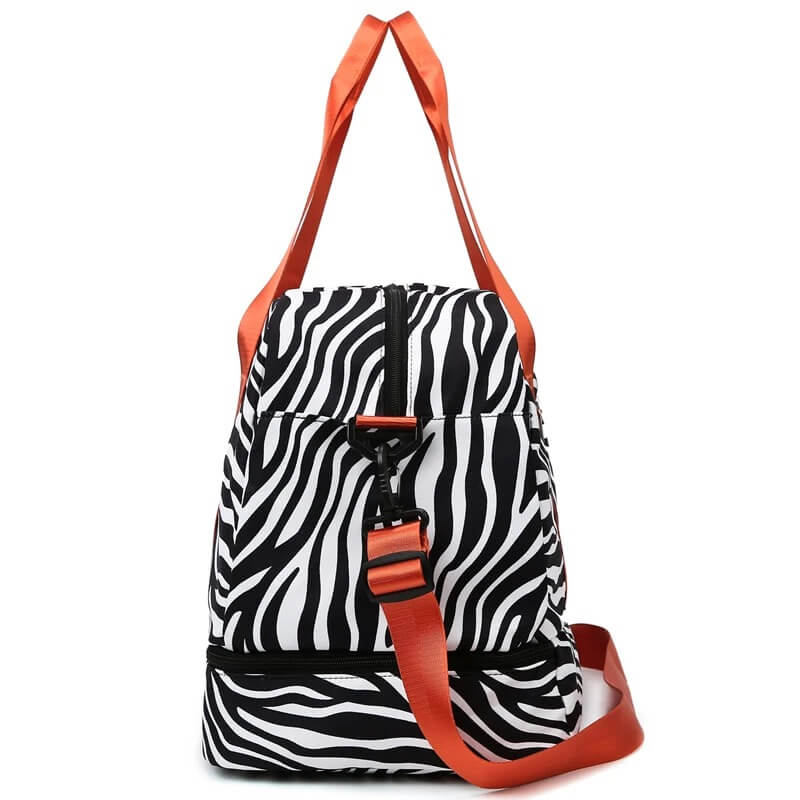 SafariStyle - Reistas met dierenprint | Veelzijdige schoudertas voor trainingen en weekendtrips