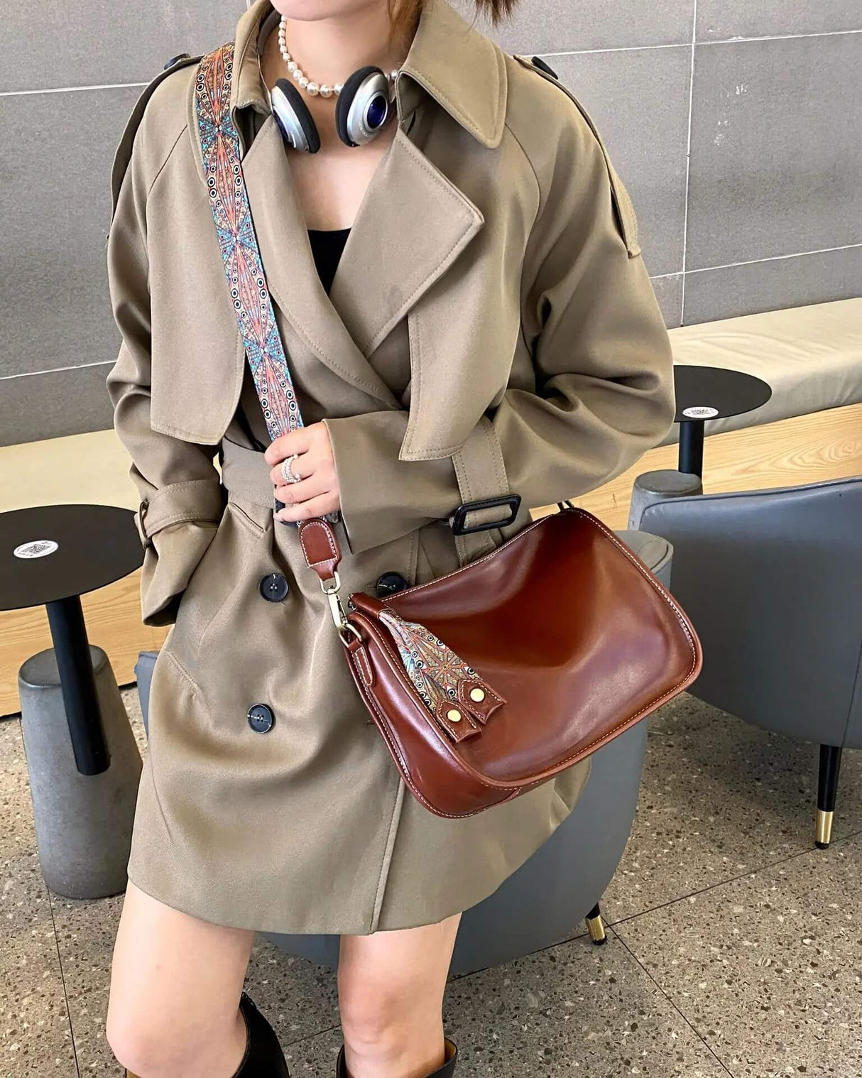 Luxe Leren Tas - Ruime en elegante handtas van echt leer