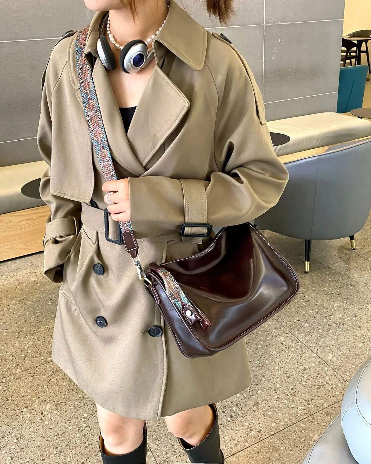 Luxe Leren Tas - Ruime en elegante handtas van echt leer