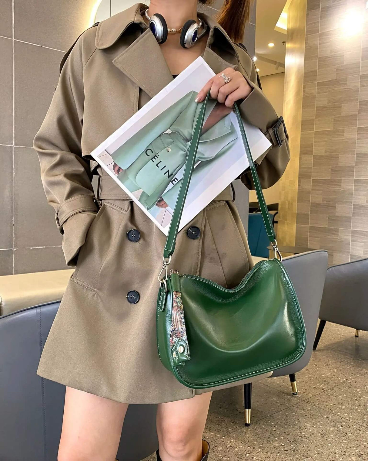 Luxe Leren Tas - Ruime en elegante handtas van echt leer