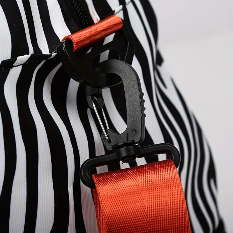 SafariStyle - Reistas met dierenprint | Veelzijdige schoudertas voor trainingen en weekendtrips