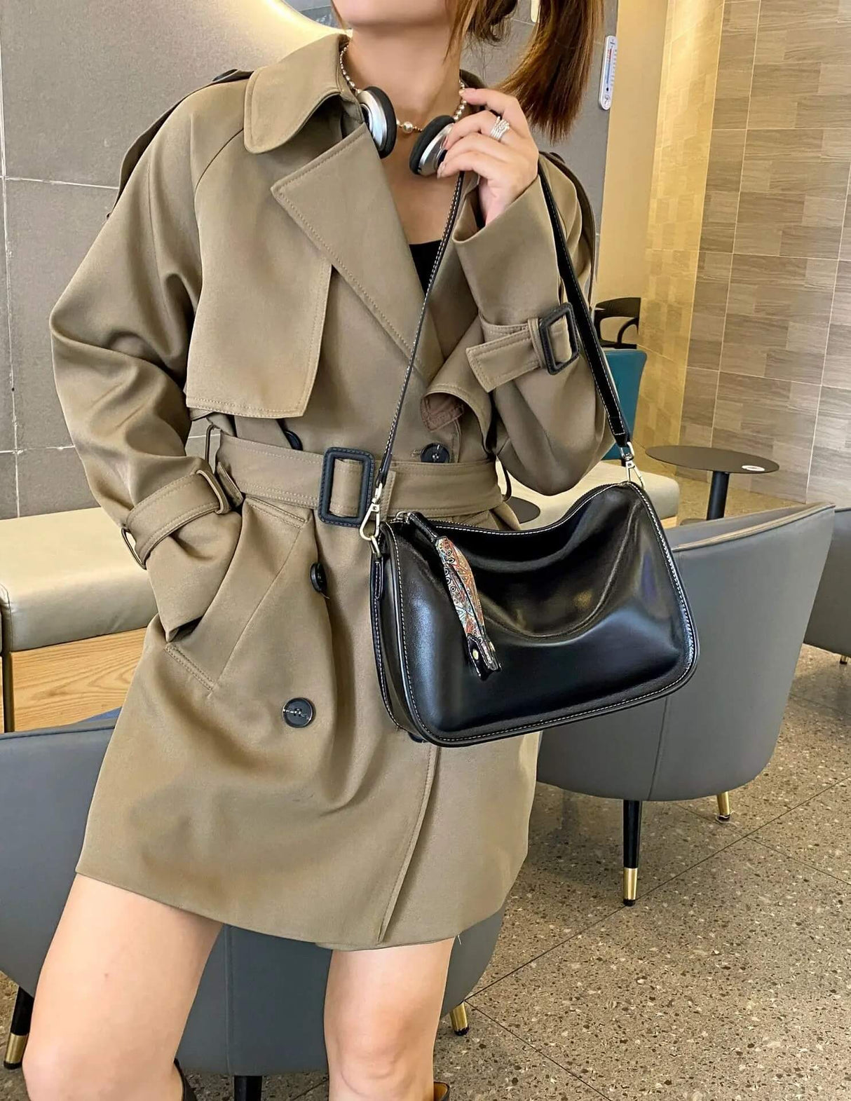 Luxe Leren Tas - Ruime en elegante handtas van echt leer