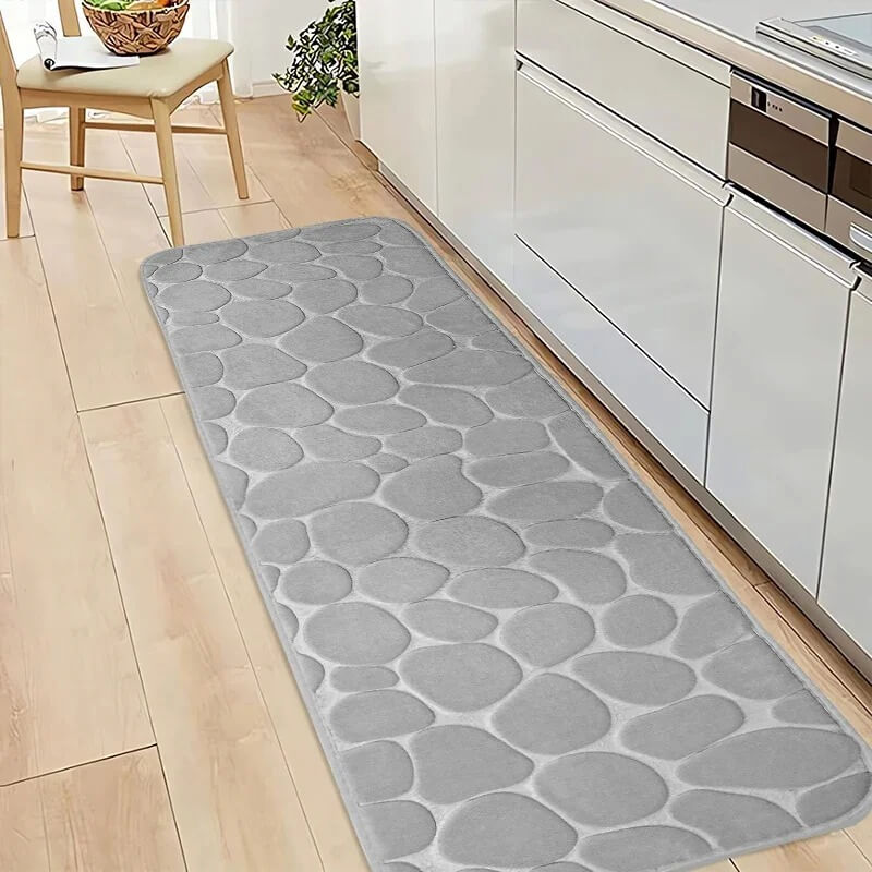 VelvioMat - Grote Badkamermat van Memory Foam - Antislip, Zacht & Absorberende Mat voor Thuis