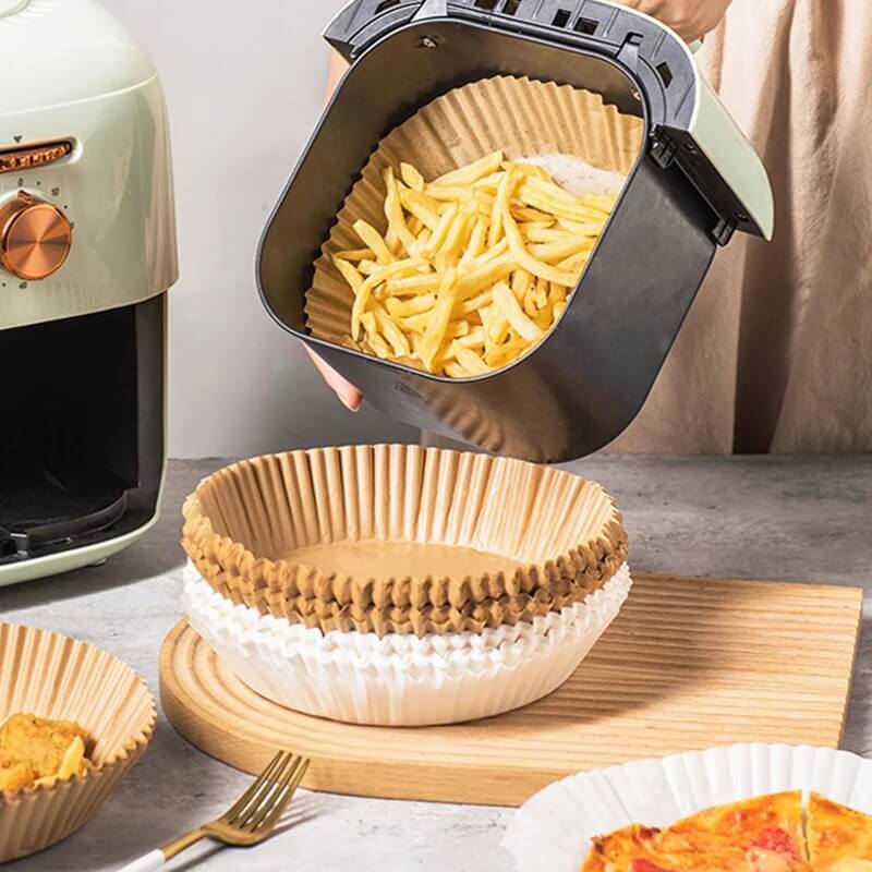 FryClean - Wegwerppapier voor Airfryer | Voor een schonere keuken en minder afwas