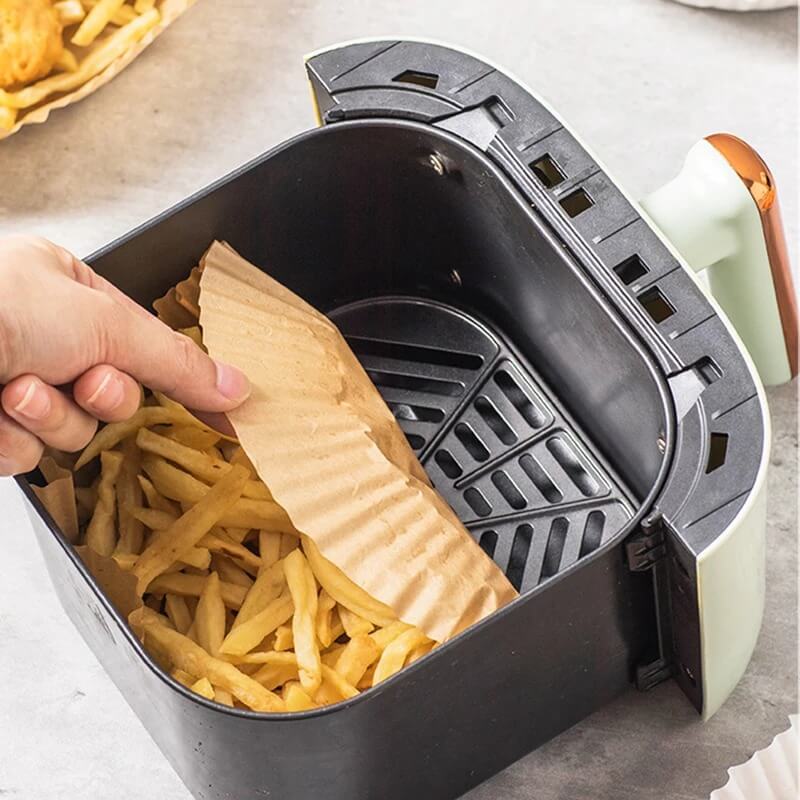FryClean - Wegwerppapier voor Airfryer | Voor een schonere keuken en minder afwas