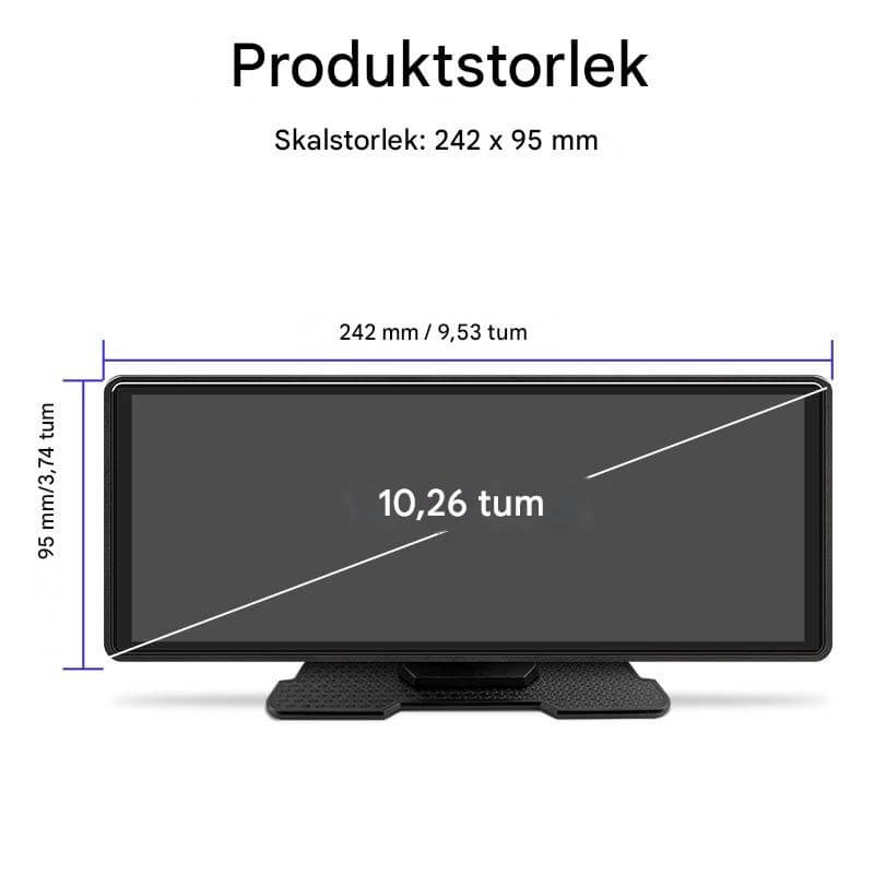 ViewMirror - Draadloze Smart Display voor auto | CarPlay & Android Auto zonder gedoe