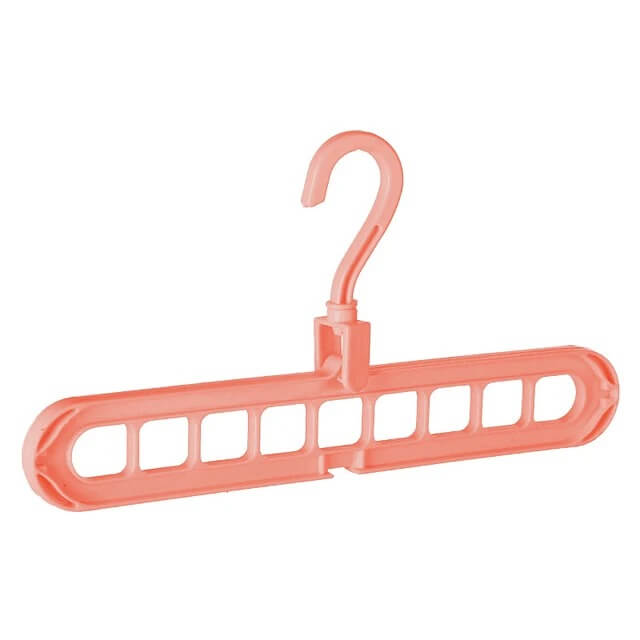 ClosetEase - Ruimtebesparende kleerhanger | Multifunctionele kleerhanger met 9 haken & 360° draaibare haak