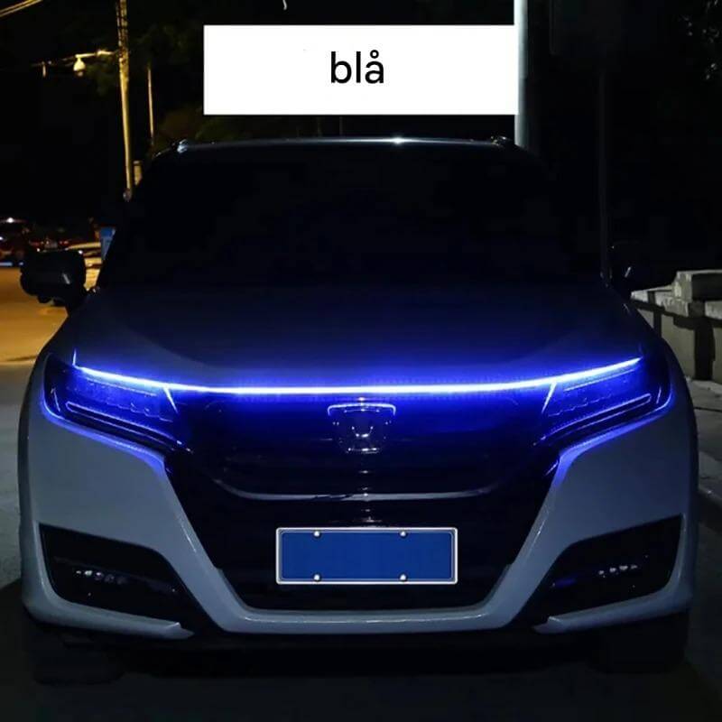GlowTail - LED DRL Car Headliner | 150cm sequentiële lichtstrip met waterbestendig ontwerp