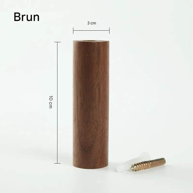 BarkHook - Houten wandhaak voor kleding, sleutels en accessoires | Stijlvol opbergen in natuurlijk design