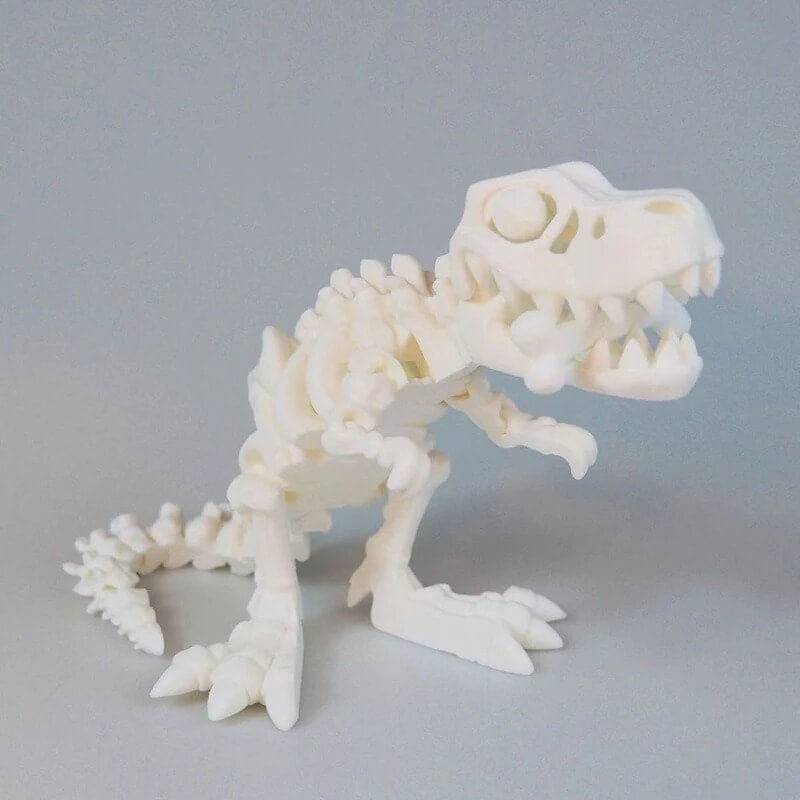 DinoFlex - beweegbaar 3D-geprint dinosaurusmodel voor spel en decor