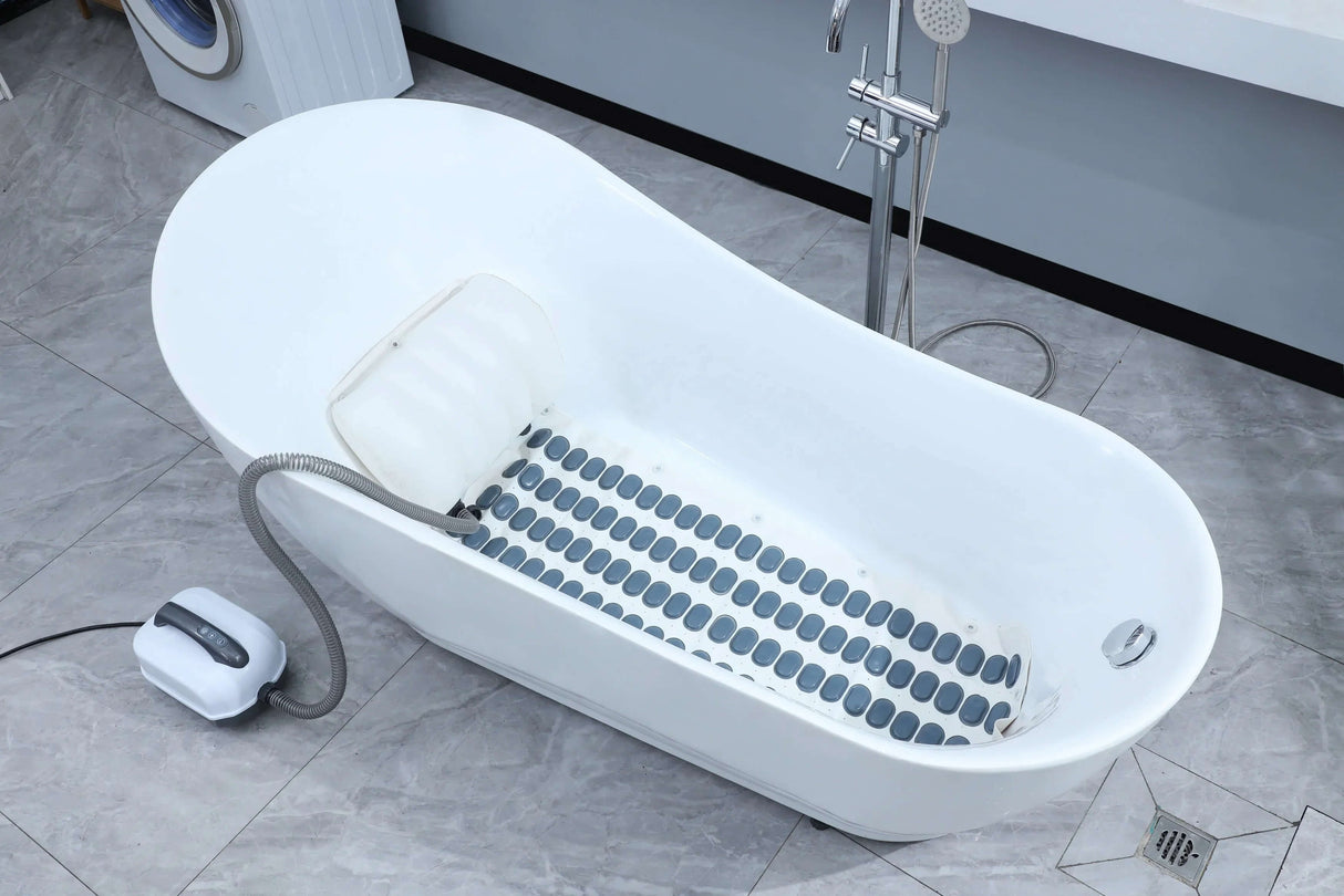 BubblaSpa - Elektrische Bubbel Massage Mat voor Ontspannen Home Spa Naar Badkuip