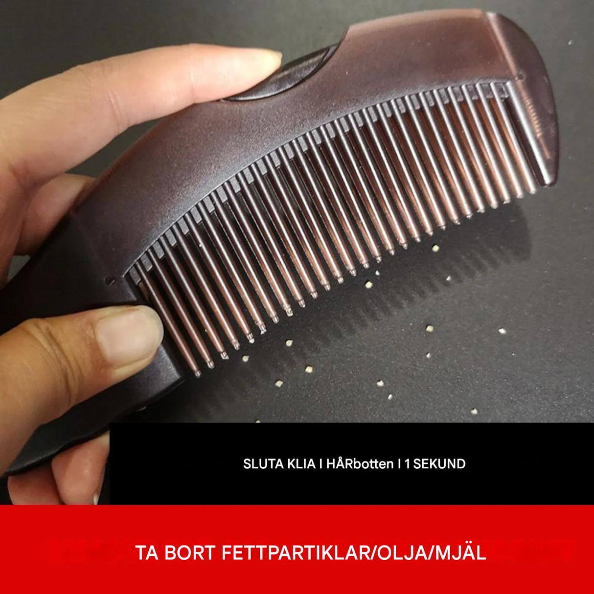 SkinTora - Zelfreinigende massagekam voor haar en hoofdhuid | Zachte hulp voor roos en vet haar