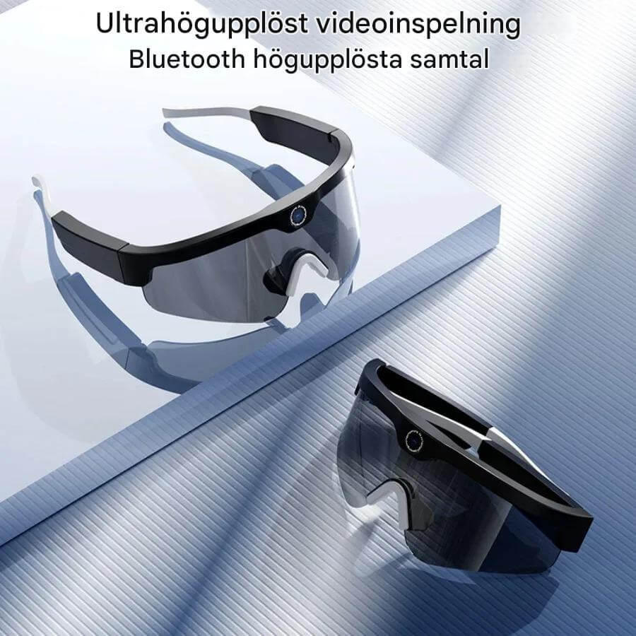 SmartSol - Zonnebril met ingebouwde camera en draadloze hoofdtelefoon | Compact en functioneel voor actieve avonturen