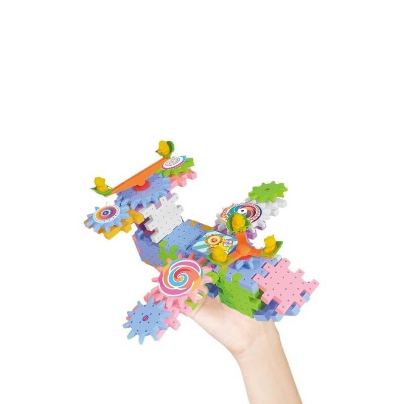 Elektrisch Bouwmodel - 3D Puzzels met Versnellingen voor Kinderen