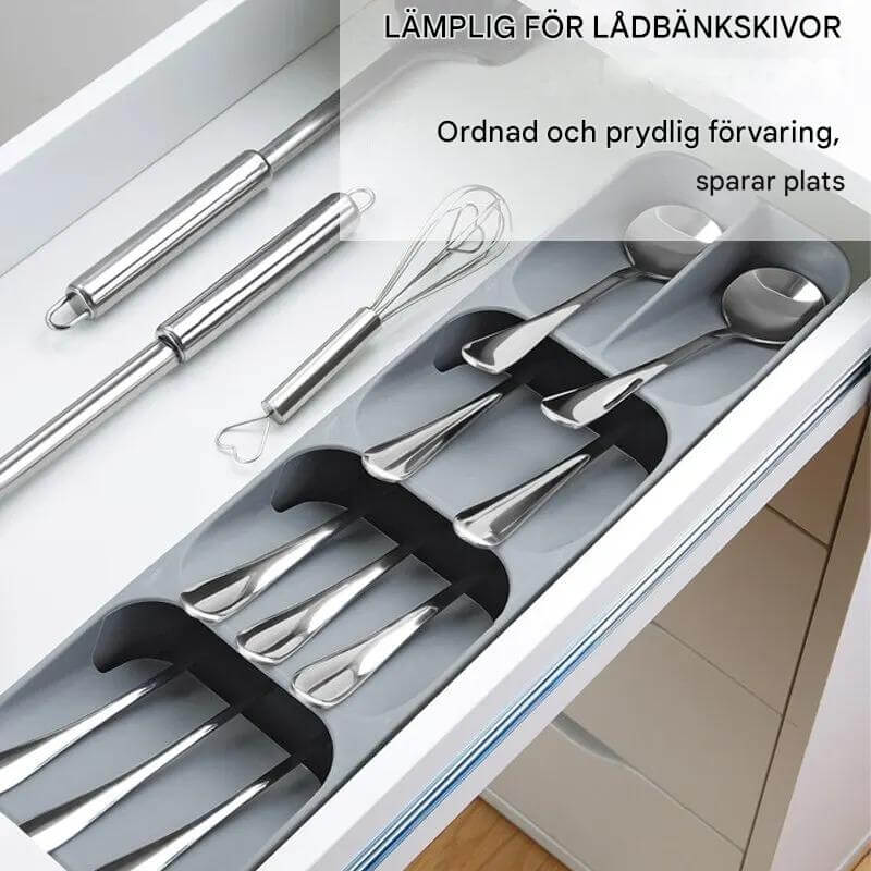 CutliBox - Slimme keukenopberger voor bestek, messen en kruidenflesjes | Multifunctionele Organiser