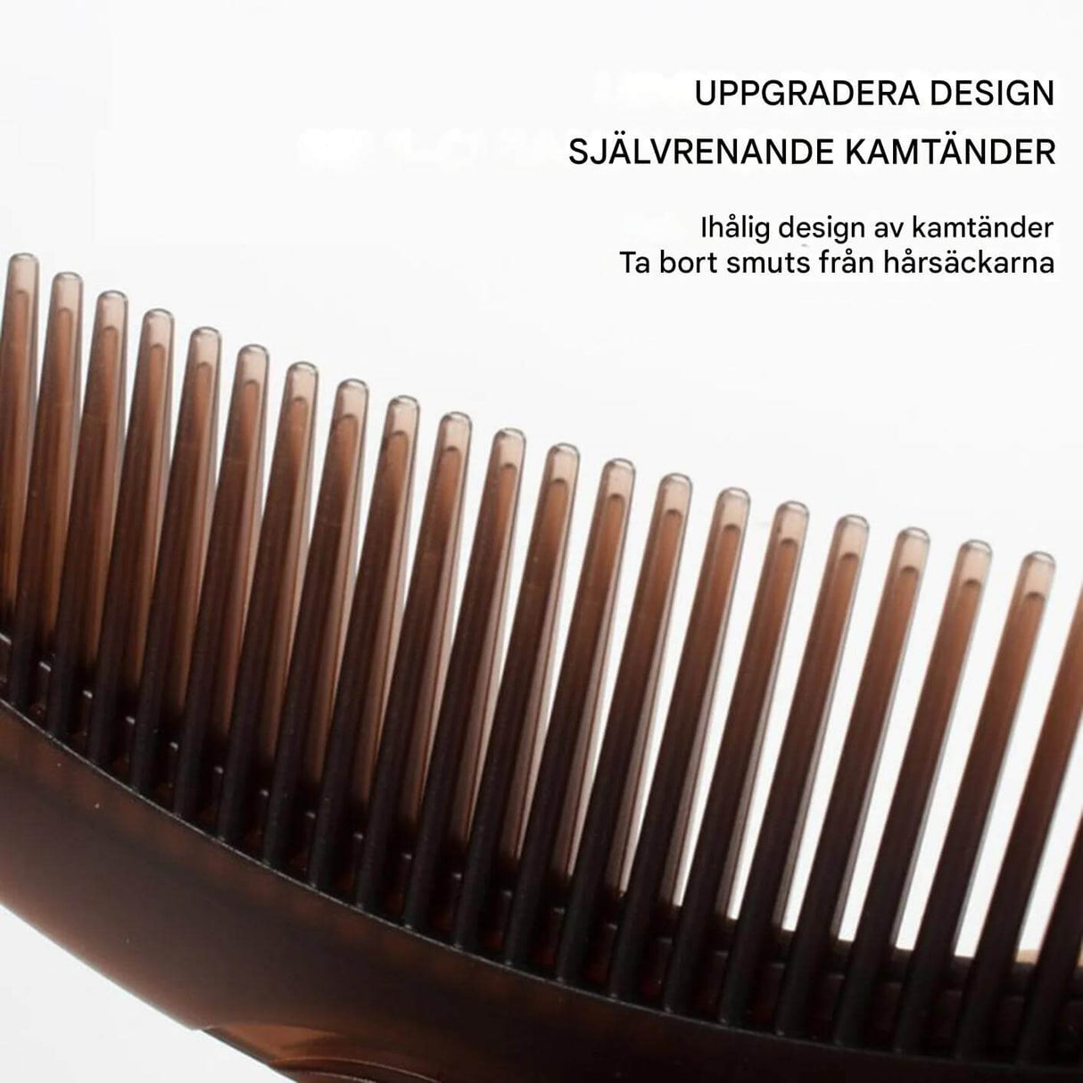 SkinTora - Zelfreinigende massagekam voor haar en hoofdhuid | Zachte hulp voor roos en vet haar