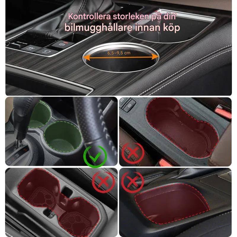 CarMealTray - Dienblad voor in de auto met draaibaar opschepoppervlak | Gemakkelijk eten en organiseren in de auto