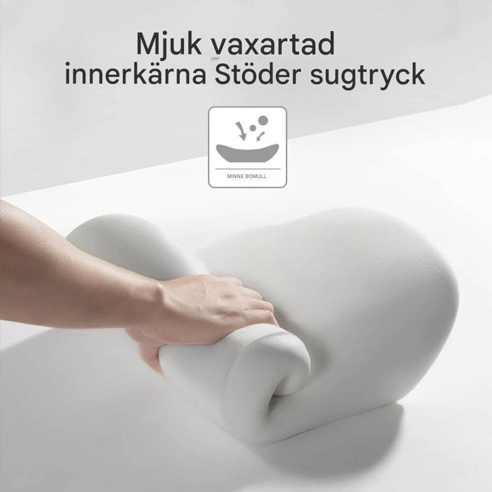 Travilo - Ergonomisch nek- en rugkussen voor autoritten | Aanpasbaar comfort in elke stoel