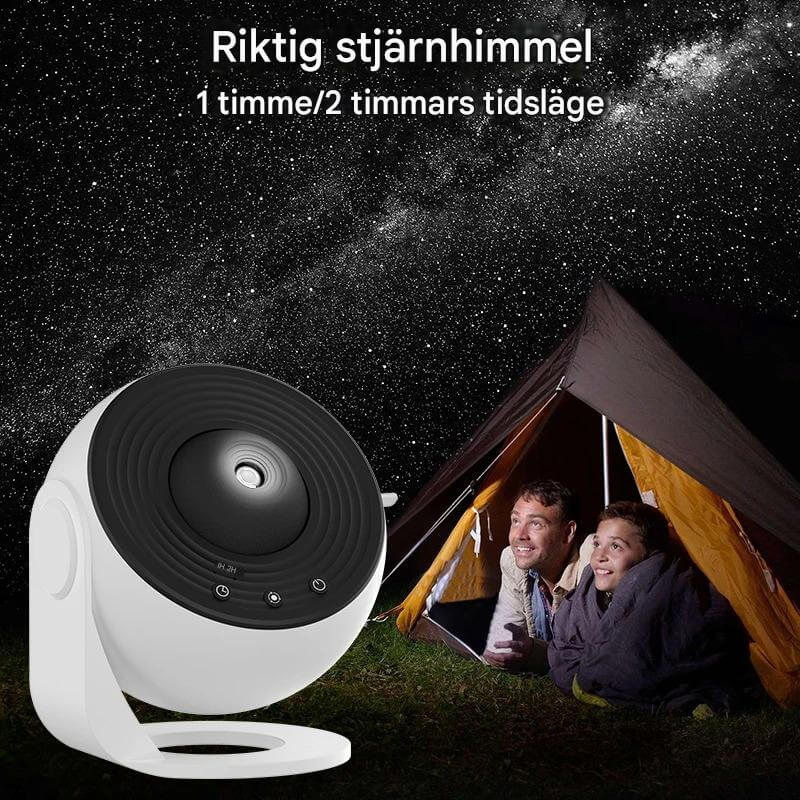 CosmaView - Sterrenhemel Projectorlamp voor kinderkamer en slaapkamer | Galaxy Projector met 360 ° Rotatie