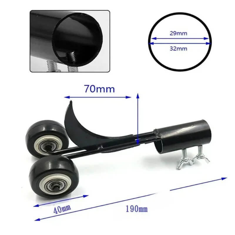 NordStål WeedCut - Ergonomisch onkruidmes voor krappe ruimtes