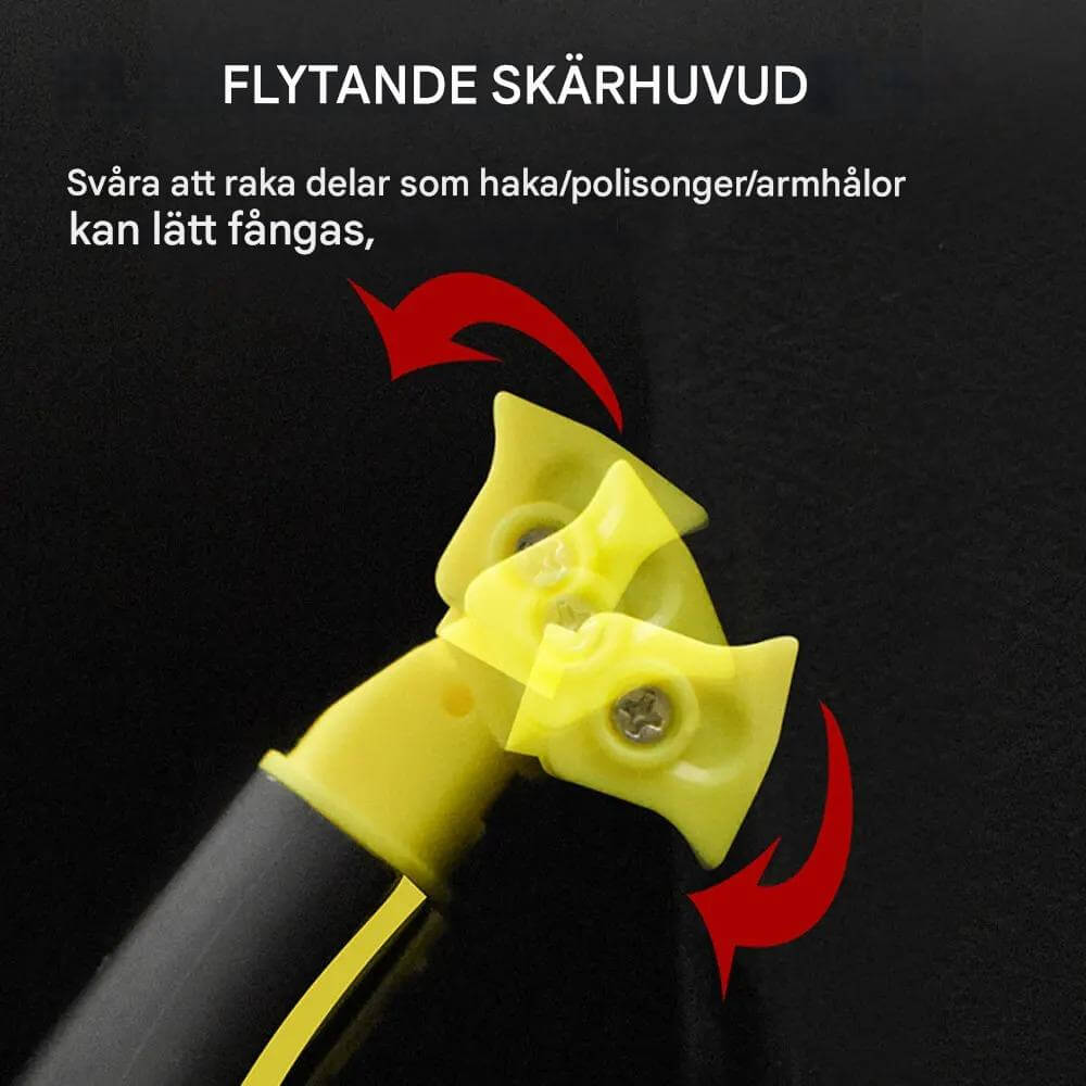 TrimFlex Scheerapparaat - Waterbestendig, Dubbel Blad & Oplaadbaar voor Reizen en Dagelijks Gebruik