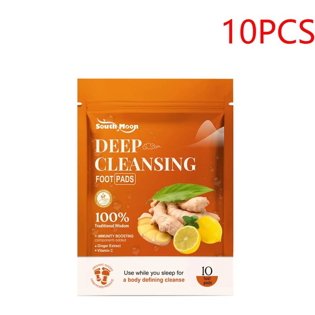 SootheStep - Natuurlijke gembervoetpleisters voor wie wil ontspannen, reinigen en beter slapen