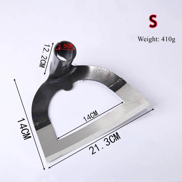 GroVa - Koolstofstalen handschoffel voor eenvoudig wieden en Mulchen