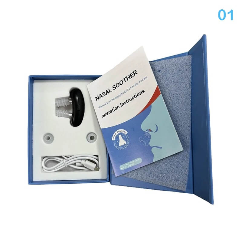 Nasolux - Draadloze infrarood neustherapie voor verlichting van de neus en luchtstroom