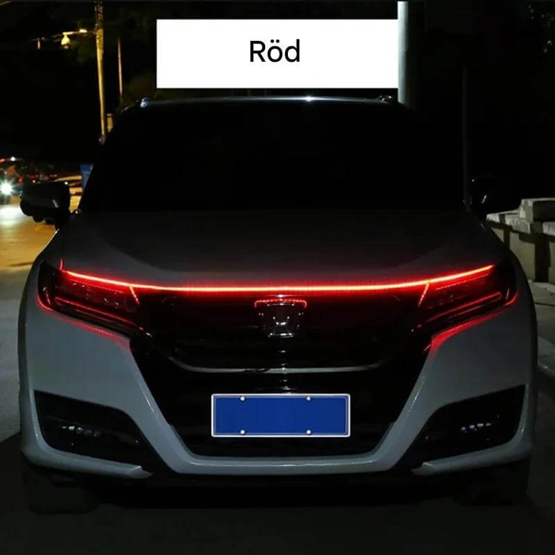 GlowTail - LED DRL Car Headliner | 150cm sequentiële lichtstrip met waterbestendig ontwerp