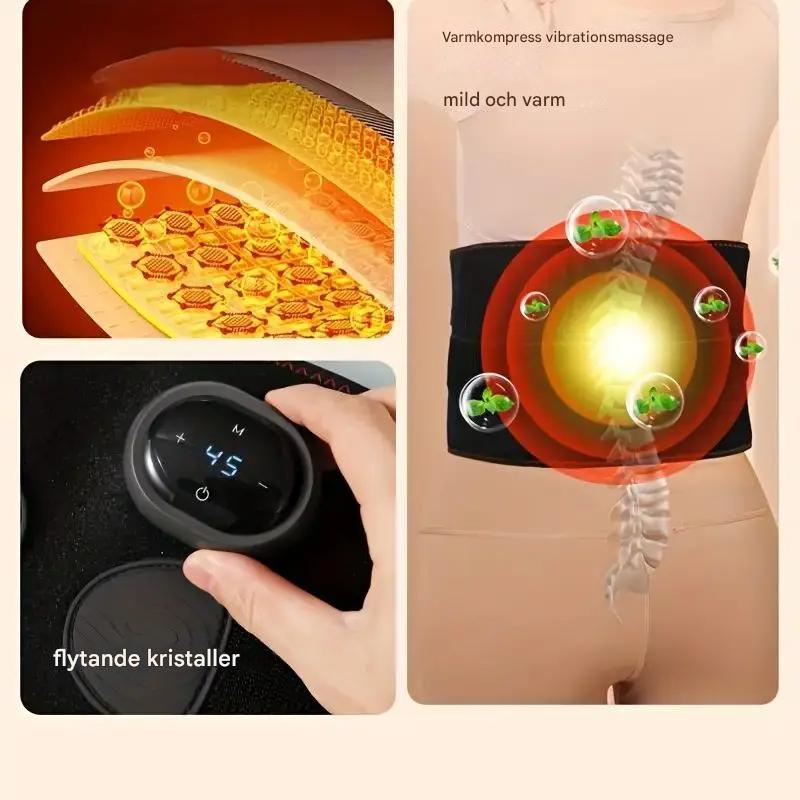 TermoRelax Pro - Elektrische warmteband met rugmassage