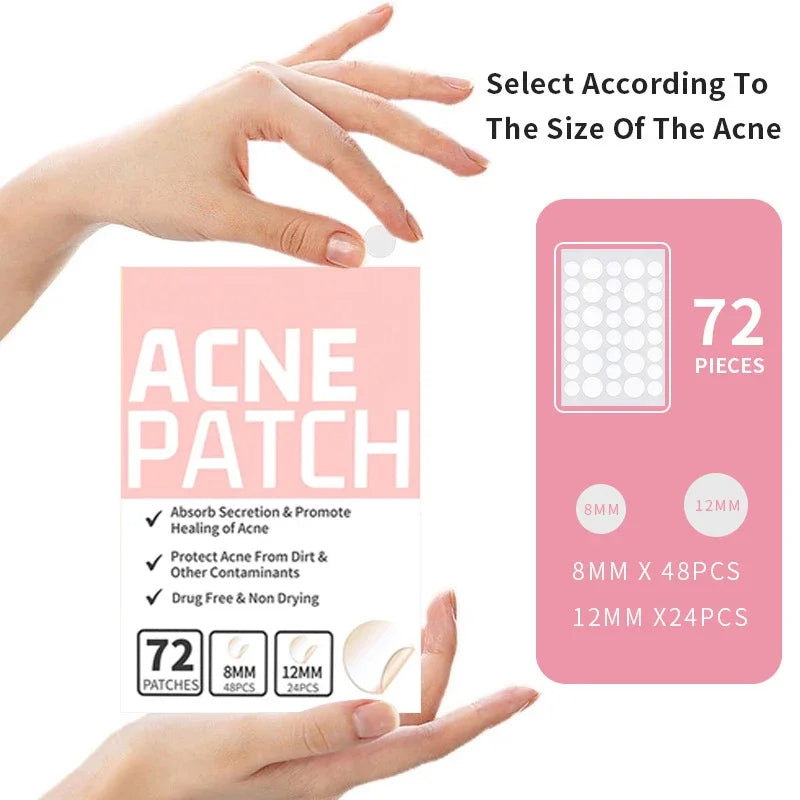 PoreClean - Acne Patch met Hydrocolloid voor een gezonde huid in één nacht