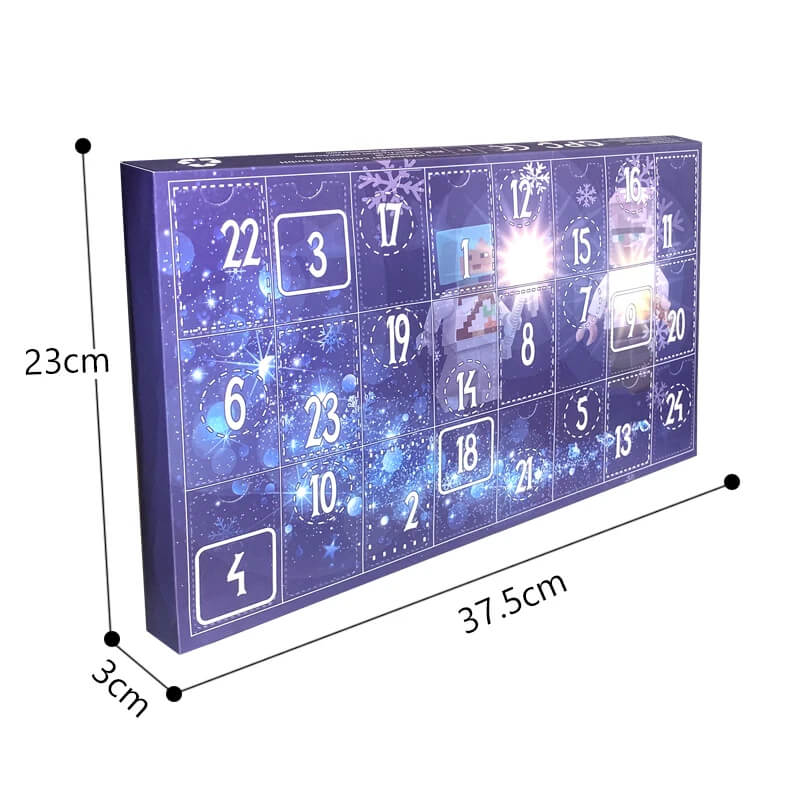 MiniCraft - Adventskalender met 24 dagen aftellen en actiefiguren