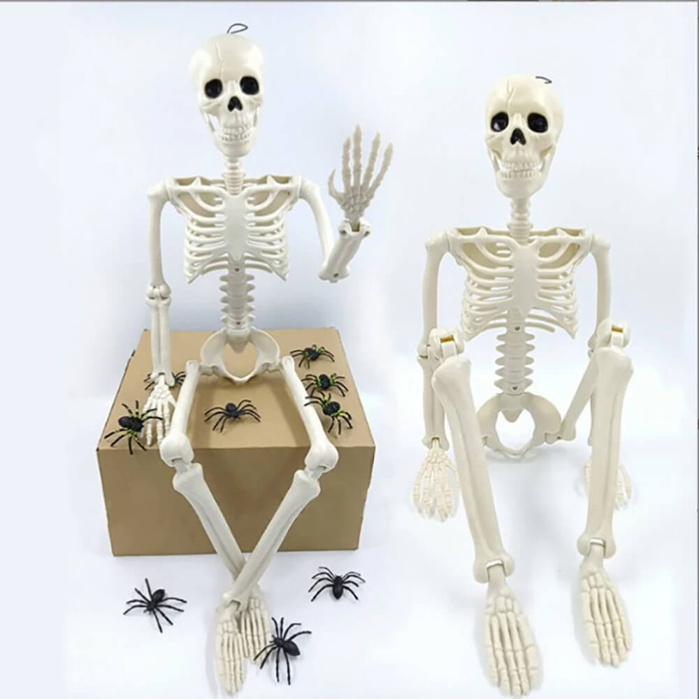 Halloween Decoratie: Menselijk Skelet 40 cm - Realistisch Skelet voor Enge Decoratie