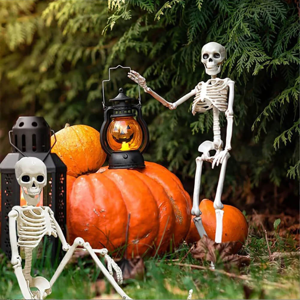 Halloween Decoratie: Menselijk Skelet 40 cm - Realistisch Skelet voor Enge Decoratie