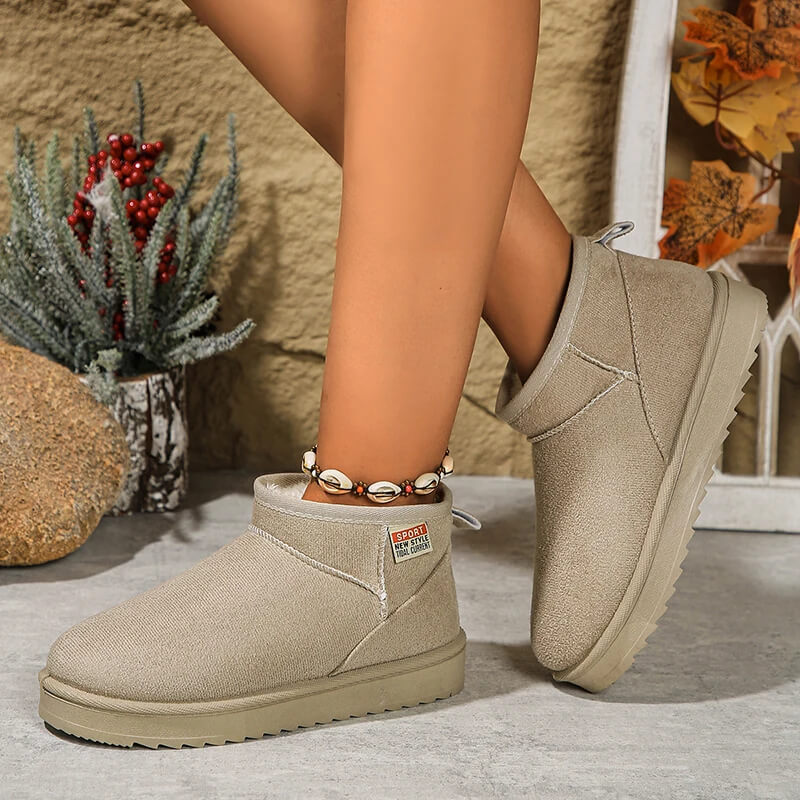 Frostea - Slip-on Mockaboots voor dames Comfortabel en stijlvol voor koud weer